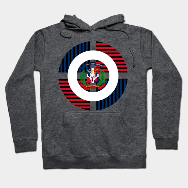 Dominican Air Force Roundel Hoodie by Historia